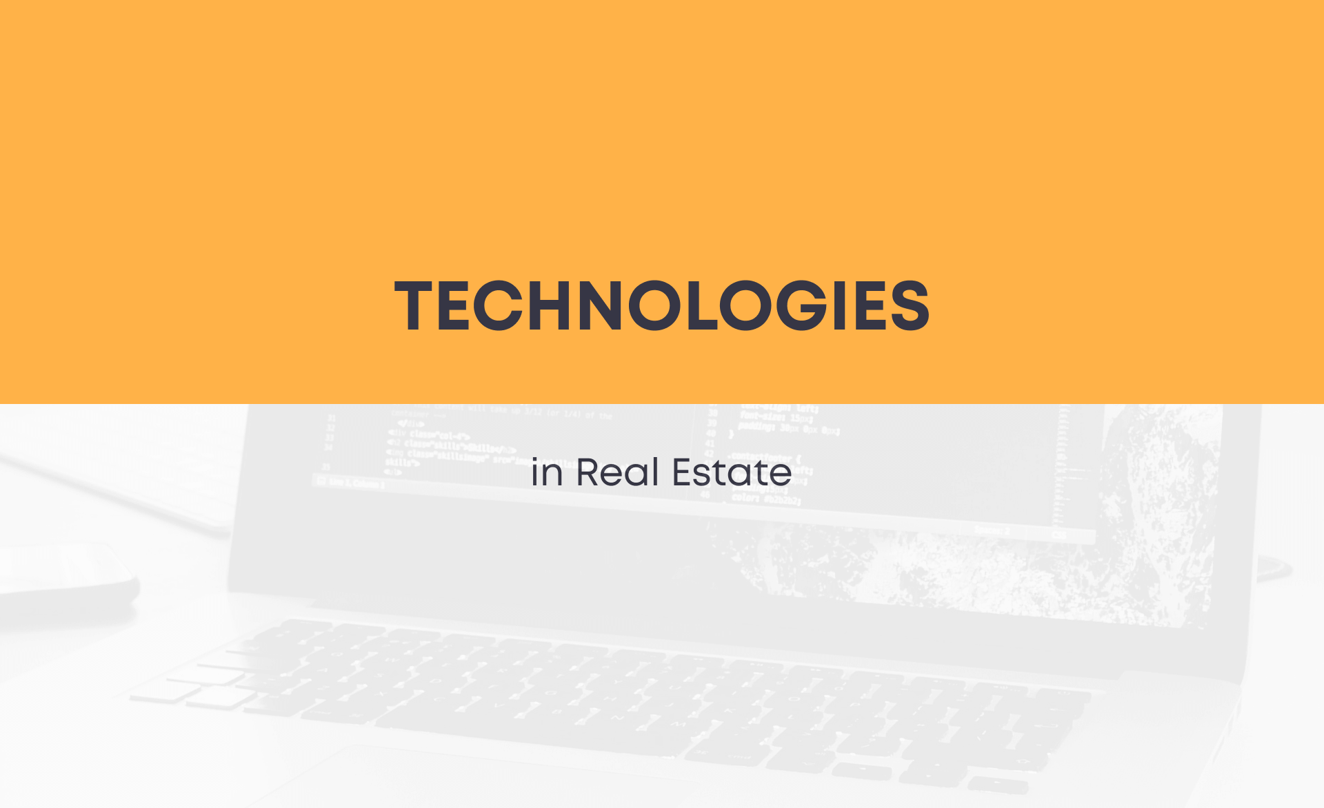 Technologies real estate image