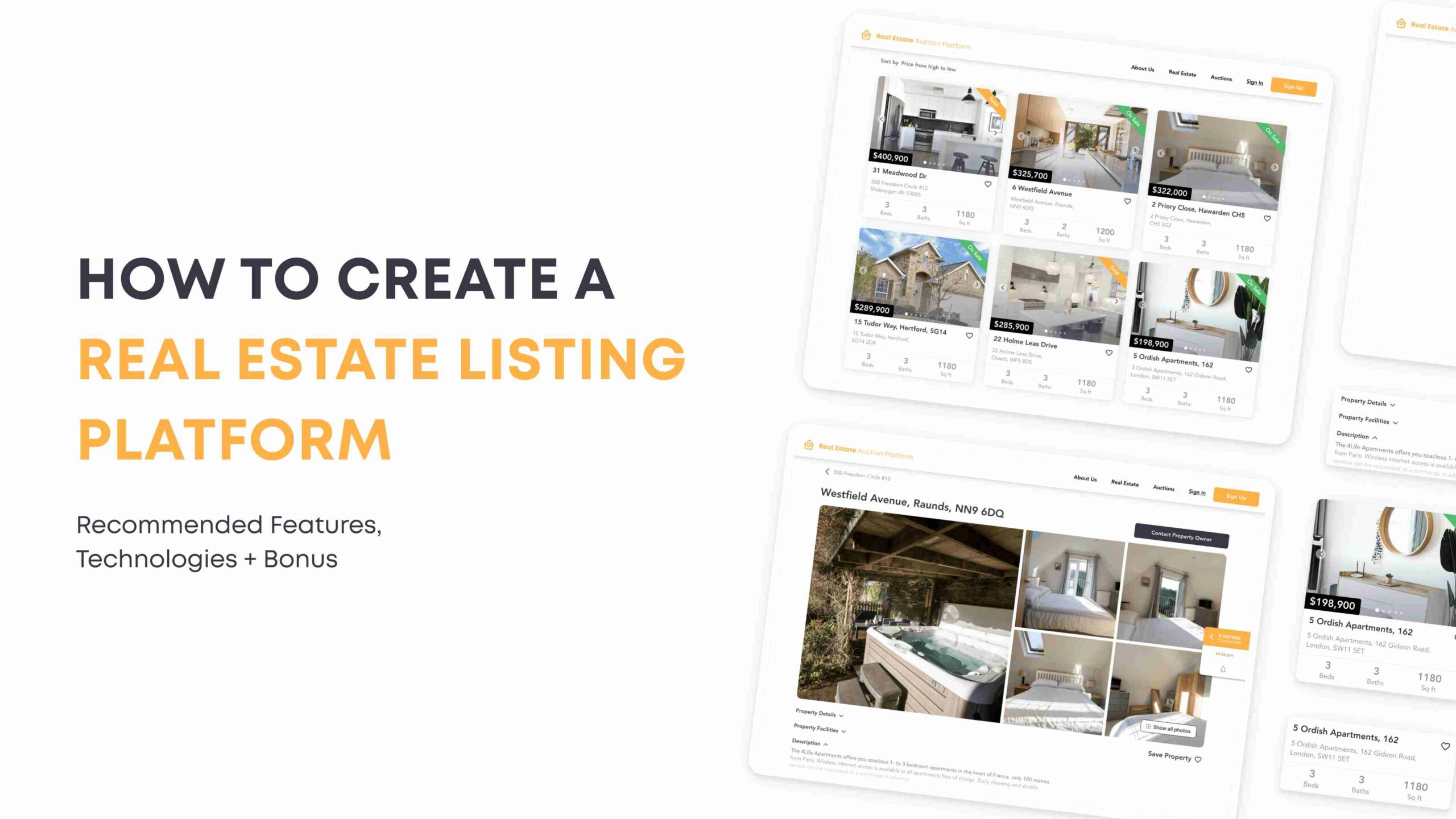 How to Create a Real Estate Listing Platform