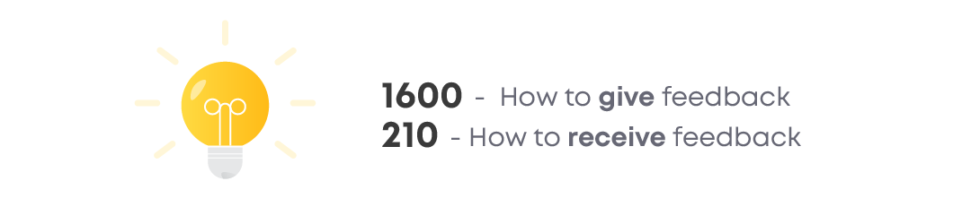 how to give and receive feedback
