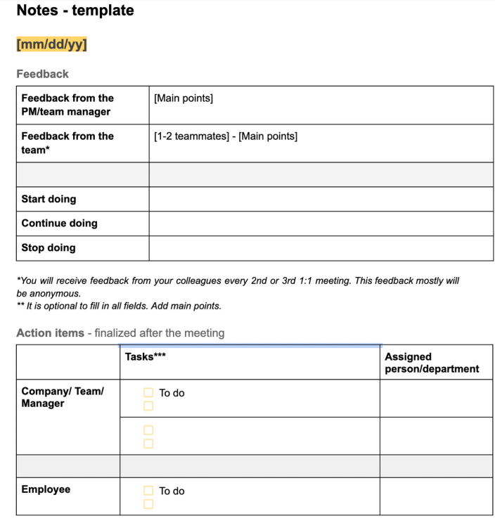 Tips on How to Run an Effective 1:1 Meeting